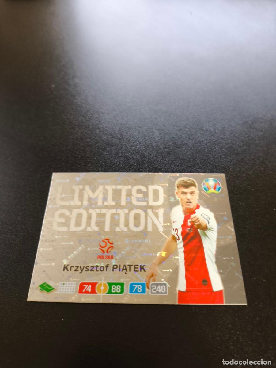 Cromos de F&uacute;tbol: Krzysztof Piątek POLONIA POLAND LIMITED EDITION LIMITADA PANINI ADRENALYN XL EURO 2020 N LIGA