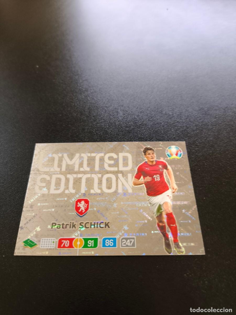 Cromos de F&uacute;tbol: Patrik Schick REPUBLICA CHECA CHEQUIA LIMITED EDITION LIMITADA PANINI ADRENALYN XL EURO 2020 N LIGA