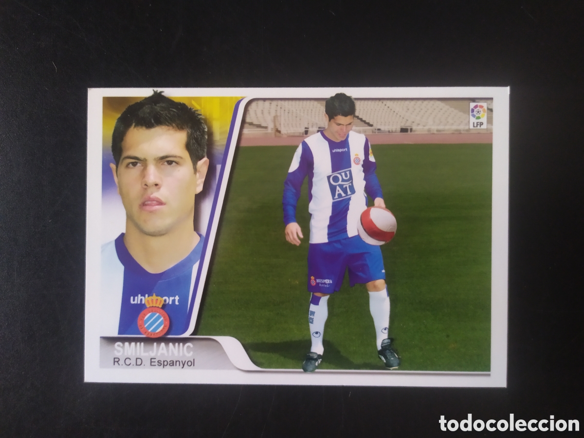 Cromos de F&uacute;tbol: Mundicromo ediciones estadio 2007 2008 07 08 Smiljanic fichaje n&deg; 369 Espanyol