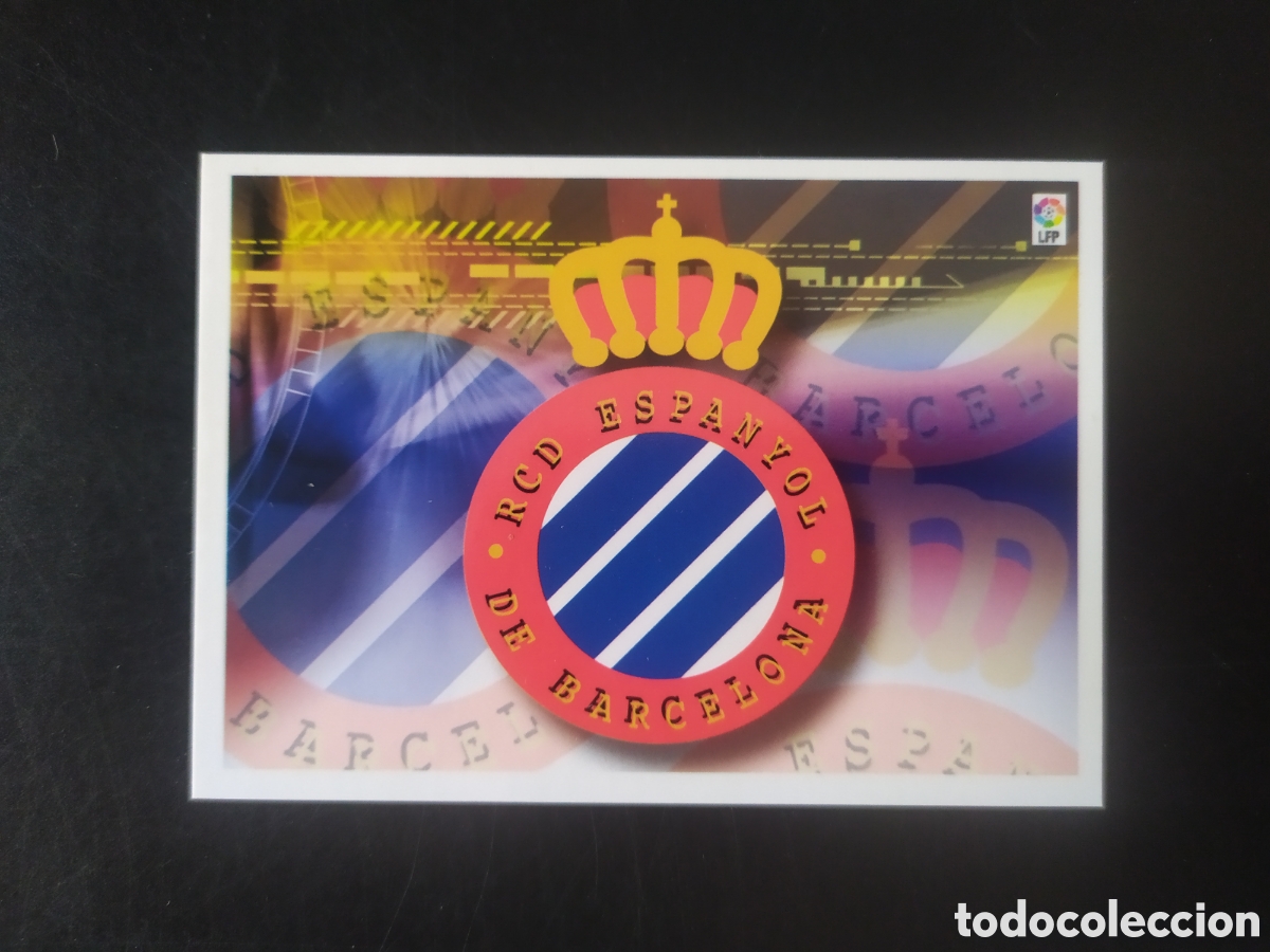 Cromos de F&uacute;tbol: Mundicromo ediciones estadio 2007 2008 07 08 escudo check list inicial n&deg; 181 Espanyol