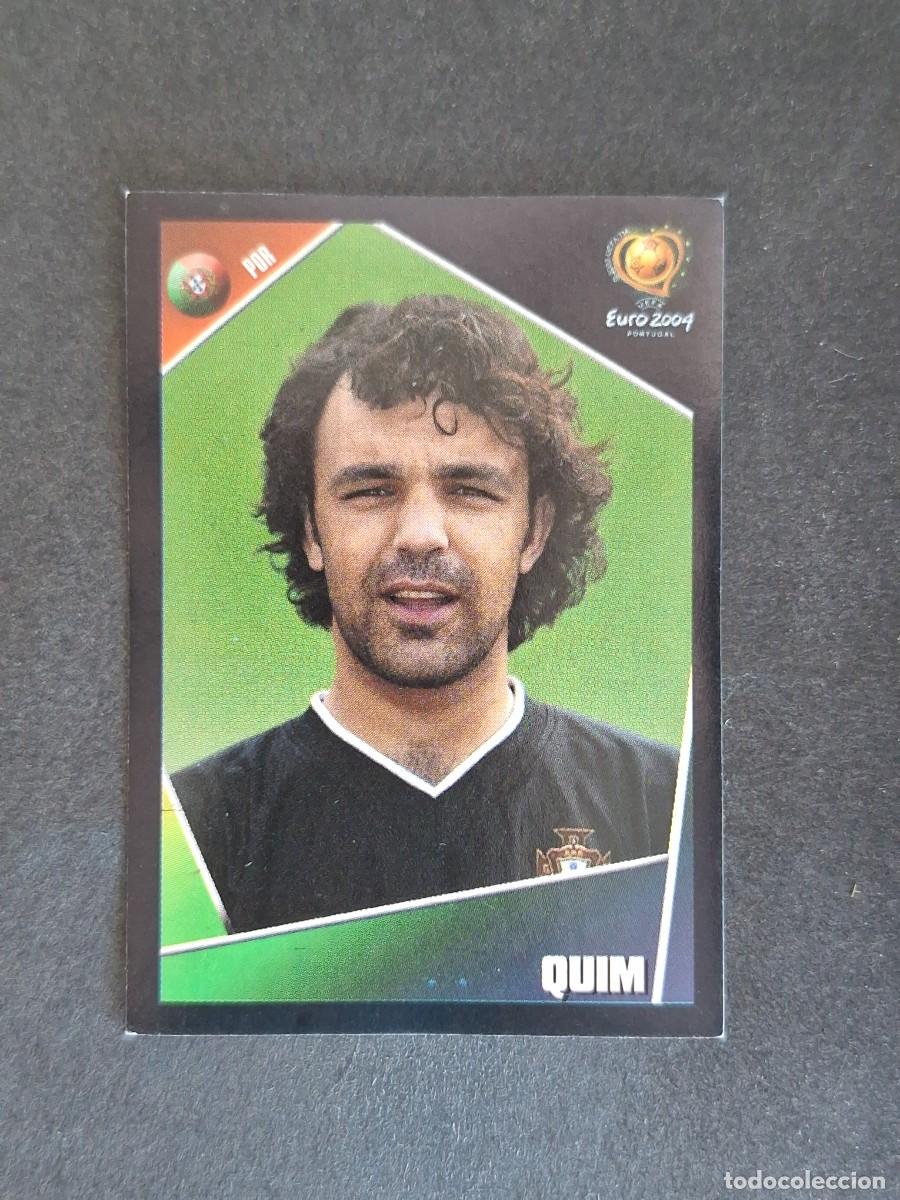 Cromos de F&uacute;tbol: L2 QUIM SELECCION PORTUGAL 27 EUROCOPA PORTUGAL 2004 PANINI NUNCA PEGADO SIN PEGAR