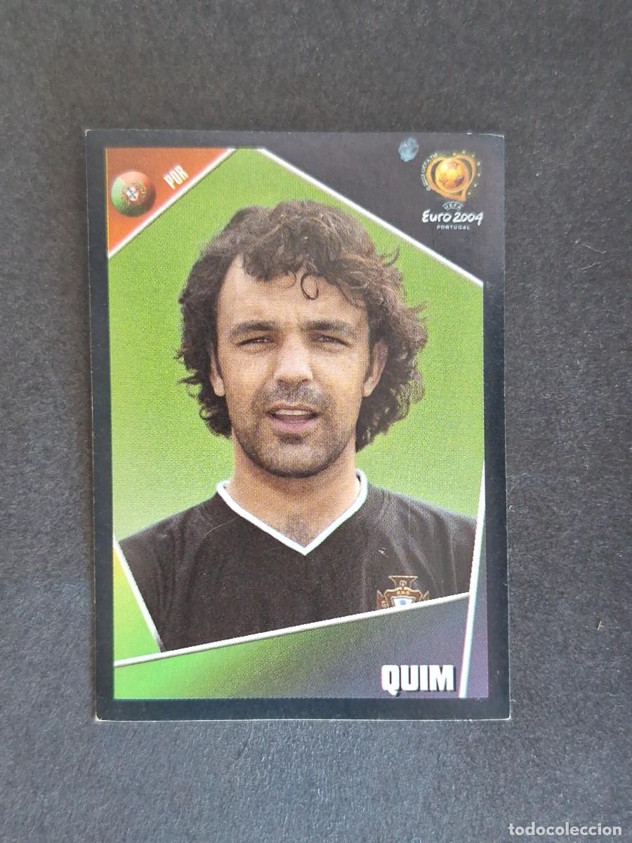 Cromos de F&uacute;tbol: L2 QUIM SELECCION PORTUGAL 27 EUROCOPA PORTUGAL 2004 PANINI NUNCA PEGADO SIN PEGAR