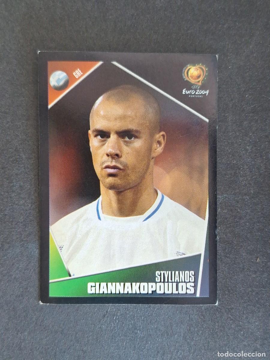 Cromos de F&uacute;tbol: L2 GIANNAKOPOULOS SELECCION GRECIA 40 EUROCOPA PORTUGAL 2004 PANINI NUNCA PEGADO SIN PEGAR