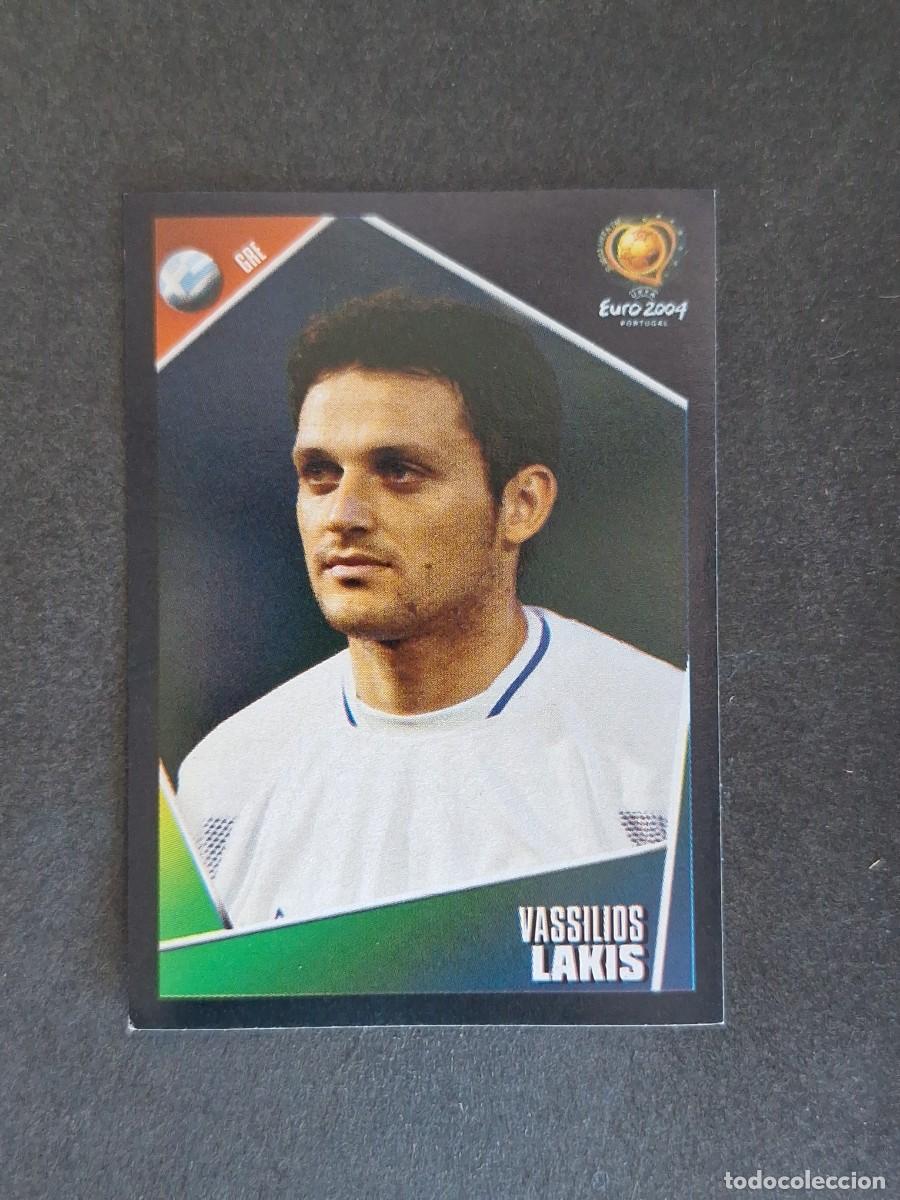 Cromos de F&uacute;tbol: L2 LAKIS SELECCION GRECIA 41 EUROCOPA PORTUGAL 2004 PANINI NUNCA PEGADO SIN PEGAR