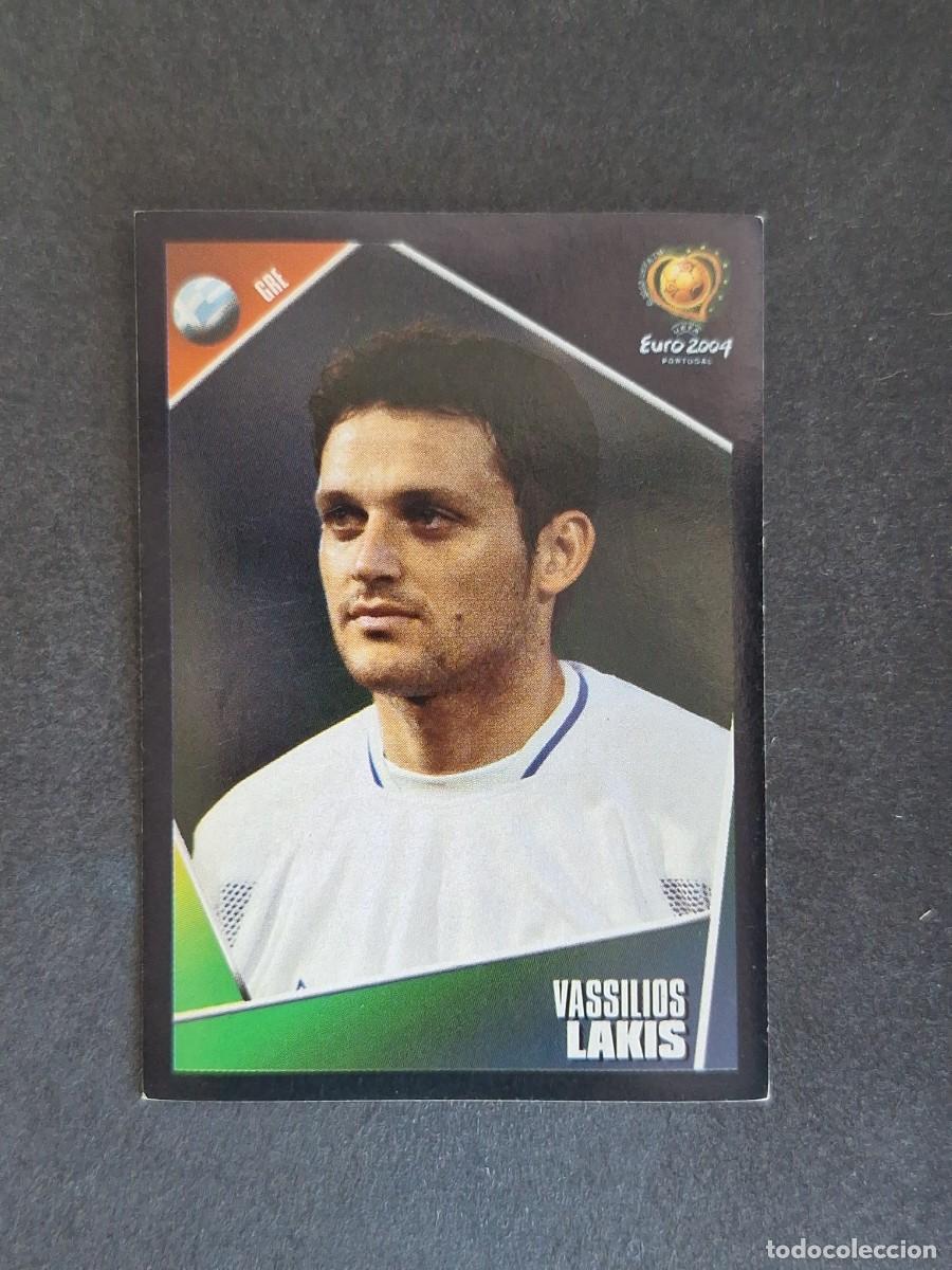 Cromos de F&uacute;tbol: L2 LAKIS SELECCION GRECIA 41 EUROCOPA PORTUGAL 2004 PANINI NUNCA PEGADO SIN PEGAR