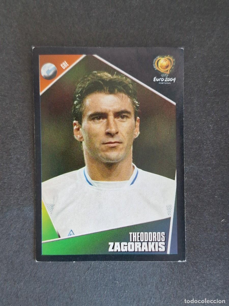 Cromos de F&uacute;tbol: L2 ZAGORAKIS SELECCION GRECIA 43 EUROCOPA PORTUGAL 2004 PANINI NUNCA PEGADO SIN PEGAR