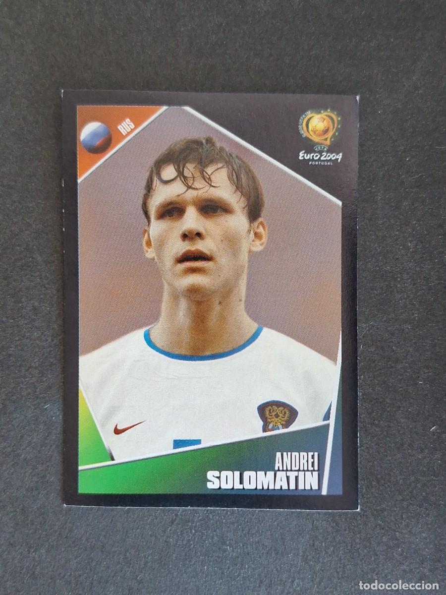 Cromos de F&uacute;tbol: L2 SOLOMATIN SELECCION RUSIA 53 EUROCOPA PORTUGAL 2004 PANINI NUNCA PEGADO SIN PEGAR