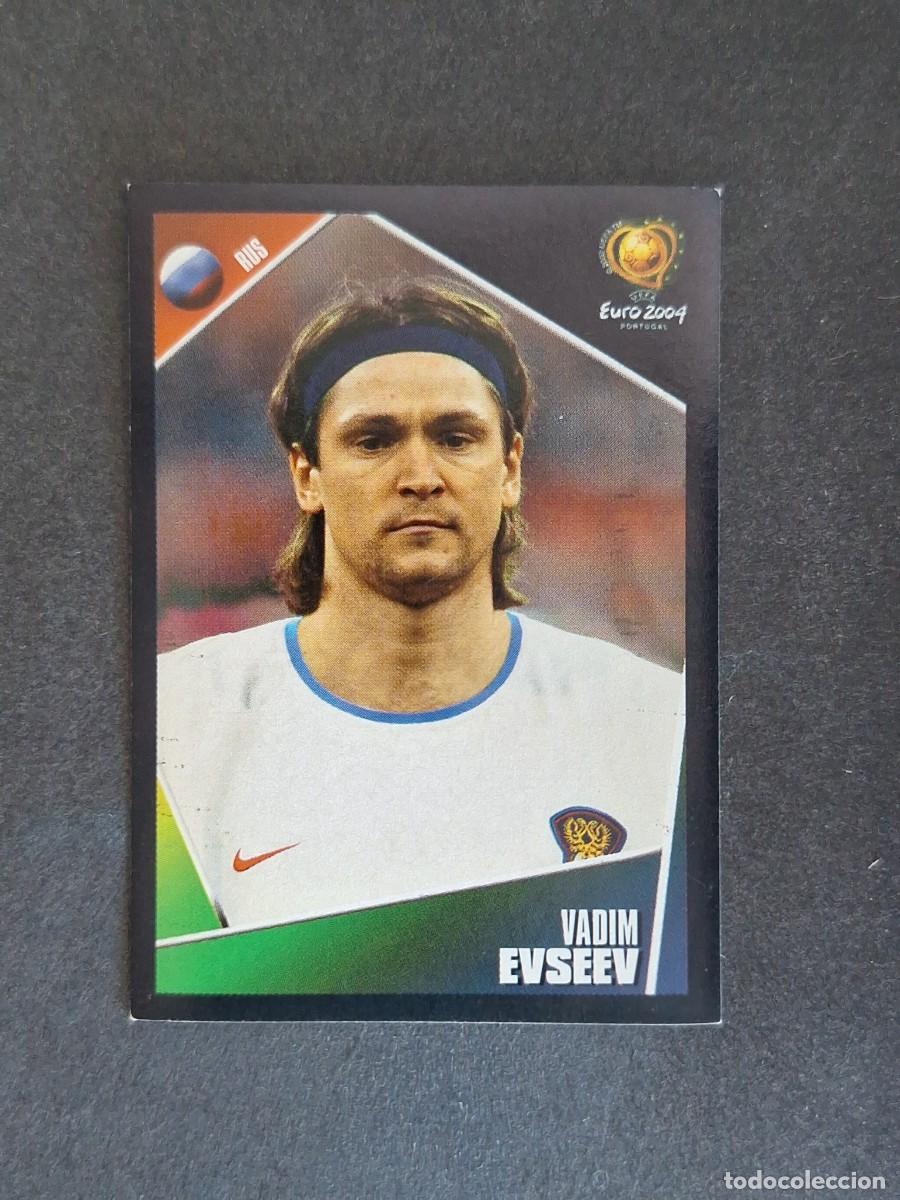 Cromos de F&uacute;tbol: L2 EVSEEV SELECCION RUSIA 56 EUROCOPA PORTUGAL 2004 PANINI NUNCA PEGADO SIN PEGAR