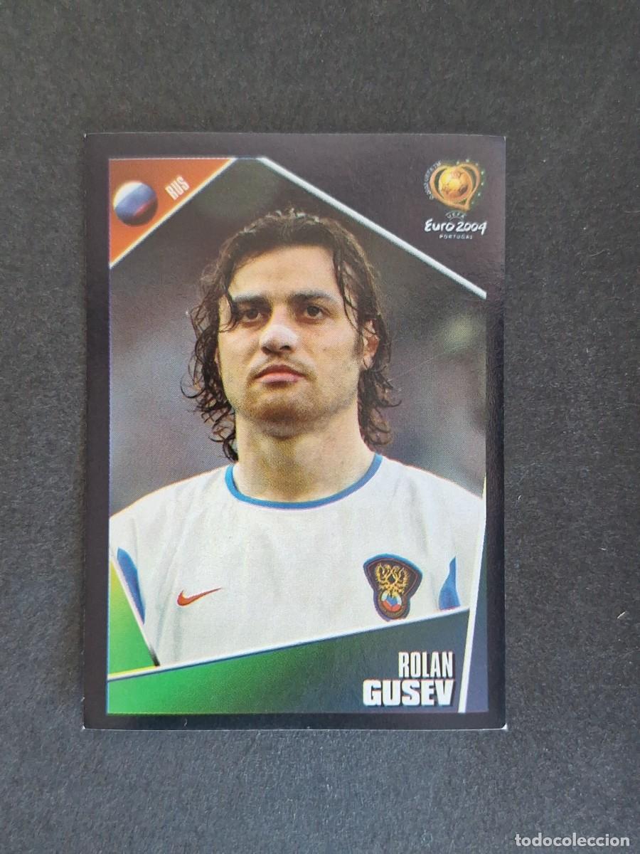Cromos de F&uacute;tbol: L2 GUSEV SELECCION RUSIA 60 EUROCOPA PORTUGAL 2004 PANINI NUNCA PEGADO SIN PEGAR