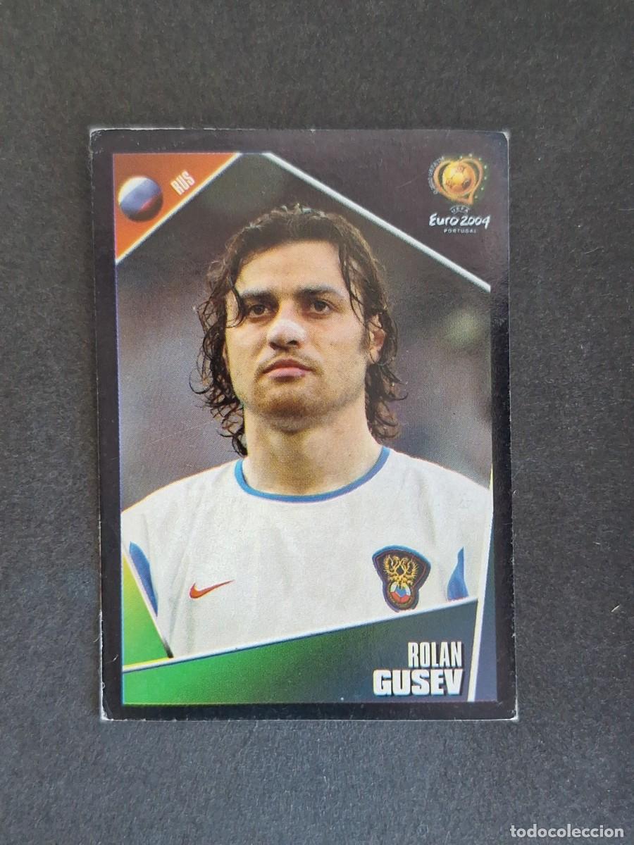 Cromos de F&uacute;tbol: L2 GUSEV SELECCION RUSIA 60 EUROCOPA PORTUGAL 2004 PANINI NUNCA PEGADO SIN PEGAR