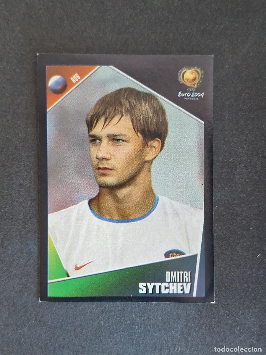 Cromos de F&uacute;tbol: L2 SYTCHEV SELECCION RUSIA 67 EUROCOPA PORTUGAL 2004 PANINI NUNCA PEGADO SIN PEGAR