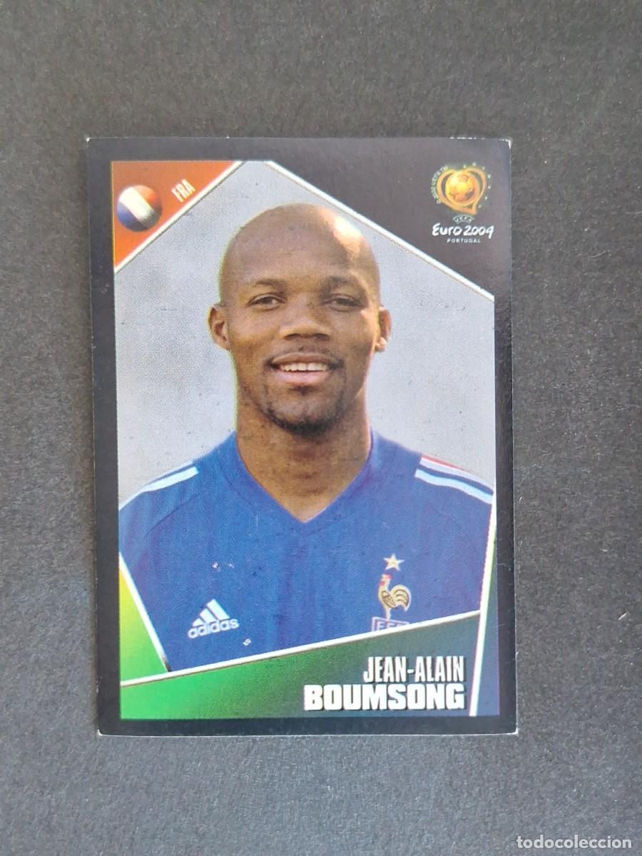 Cromos de F&uacute;tbol: L2 BOUMSONG SELECCION FRANCIA 95 EUROCOPA PORTUGAL 2004 PANINI NUNCA PEGADO SIN PEGAR