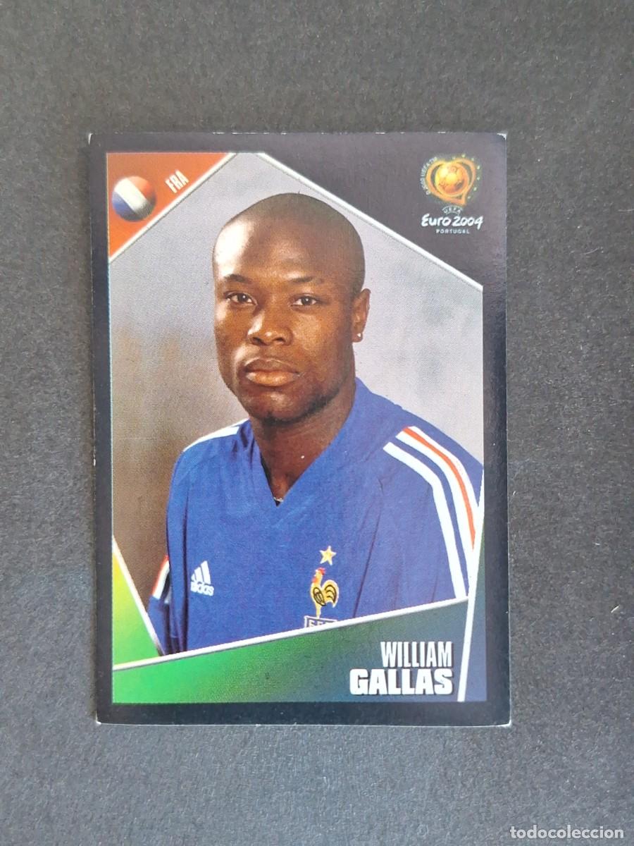 Cromos de F&uacute;tbol: L2 GALLAS SELECCION FRANCIA 96 EUROCOPA PORTUGAL 2004 PANINI NUNCA PEGADO SIN PEGAR