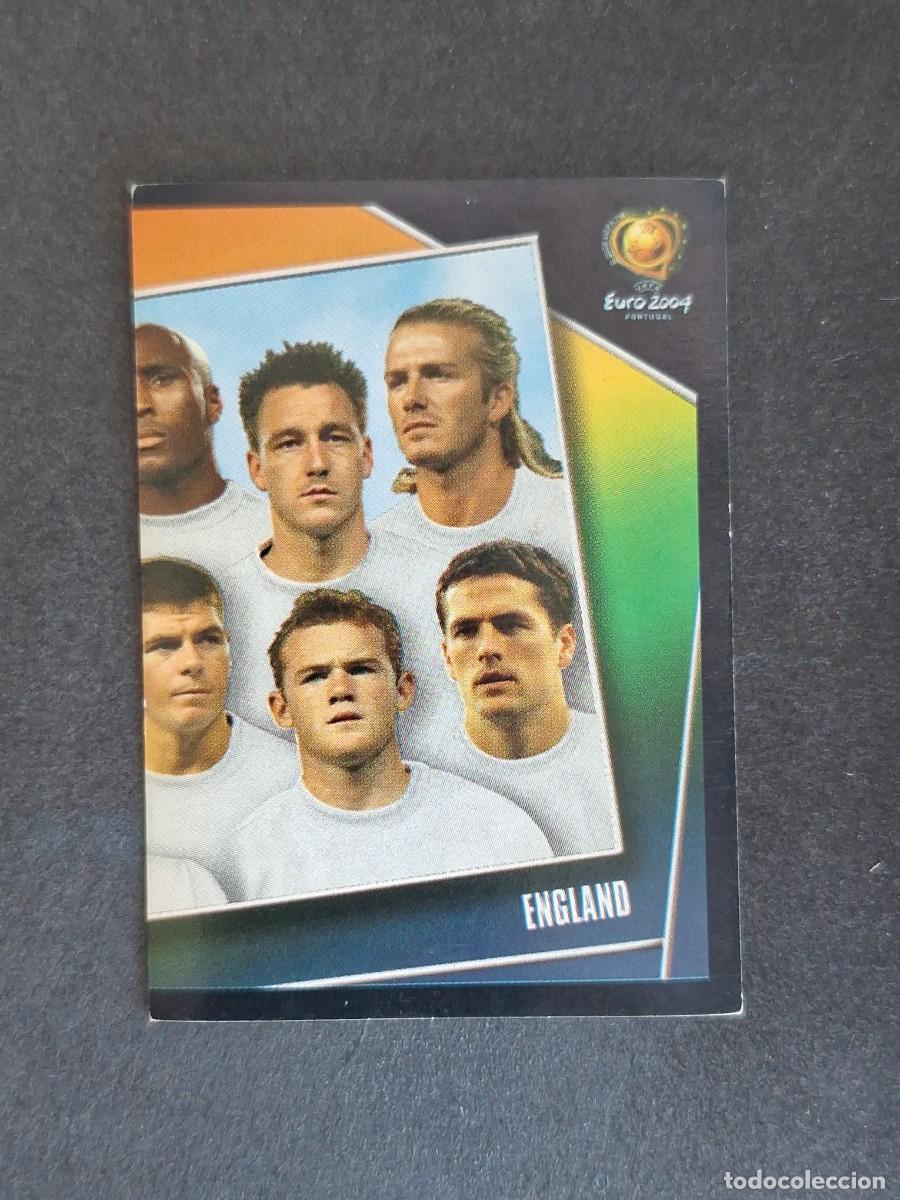 Figurine di Calcio: L2 EQUIPO SELECCION INGLATERRA 115 EUROCOPA PORTUGAL 2004 PANINI NUNCA PEGADO SIN PEGAR
