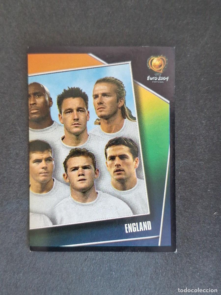 Figurine di Calcio: L2 EQUIPO SELECCION INGLATERRA 115 EUROCOPA PORTUGAL 2004 PANINI NUNCA PEGADO SIN PEGAR