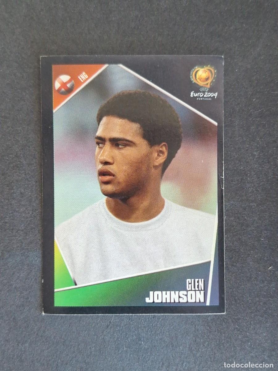 Cromos de F&uacute;tbol: L2 JOHNSON SELECCION INGLATERRA 122 EUROCOPA PORTUGAL 2004 PANINI NUNCA PEGADO SIN PEGAR
