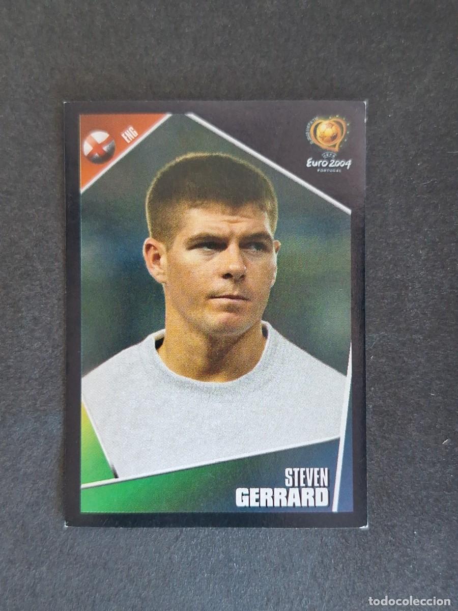Cromos de F&uacute;tbol: L2 GERRARD SELECCION INGLATERRA 126 EUROCOPA PORTUGAL 2004 PANINI NUNCA PEGADO SIN PEGAR