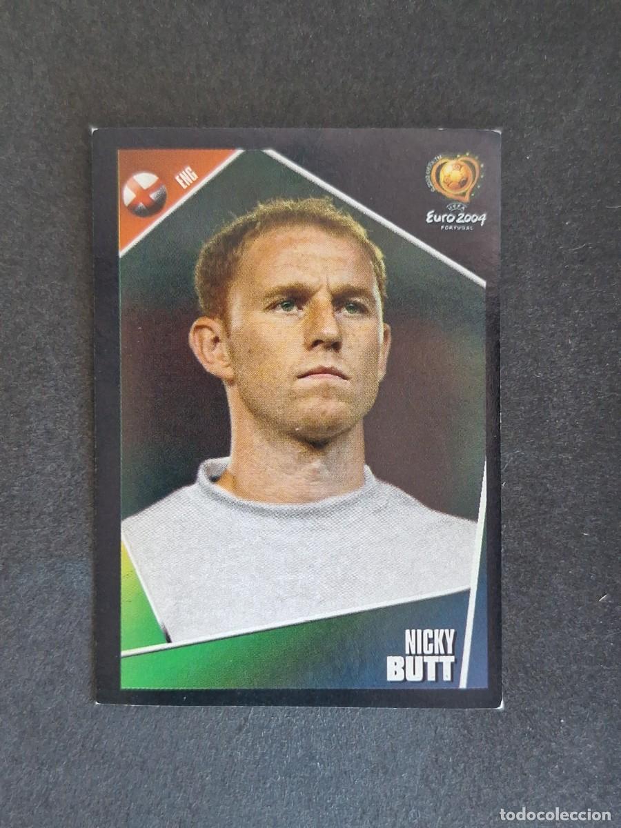 Cromos de F&uacute;tbol: L2 BUTT SELECCION INGLATERRA 127 EUROCOPA PORTUGAL 2004 PANINI NUNCA PEGADO SIN PEGAR