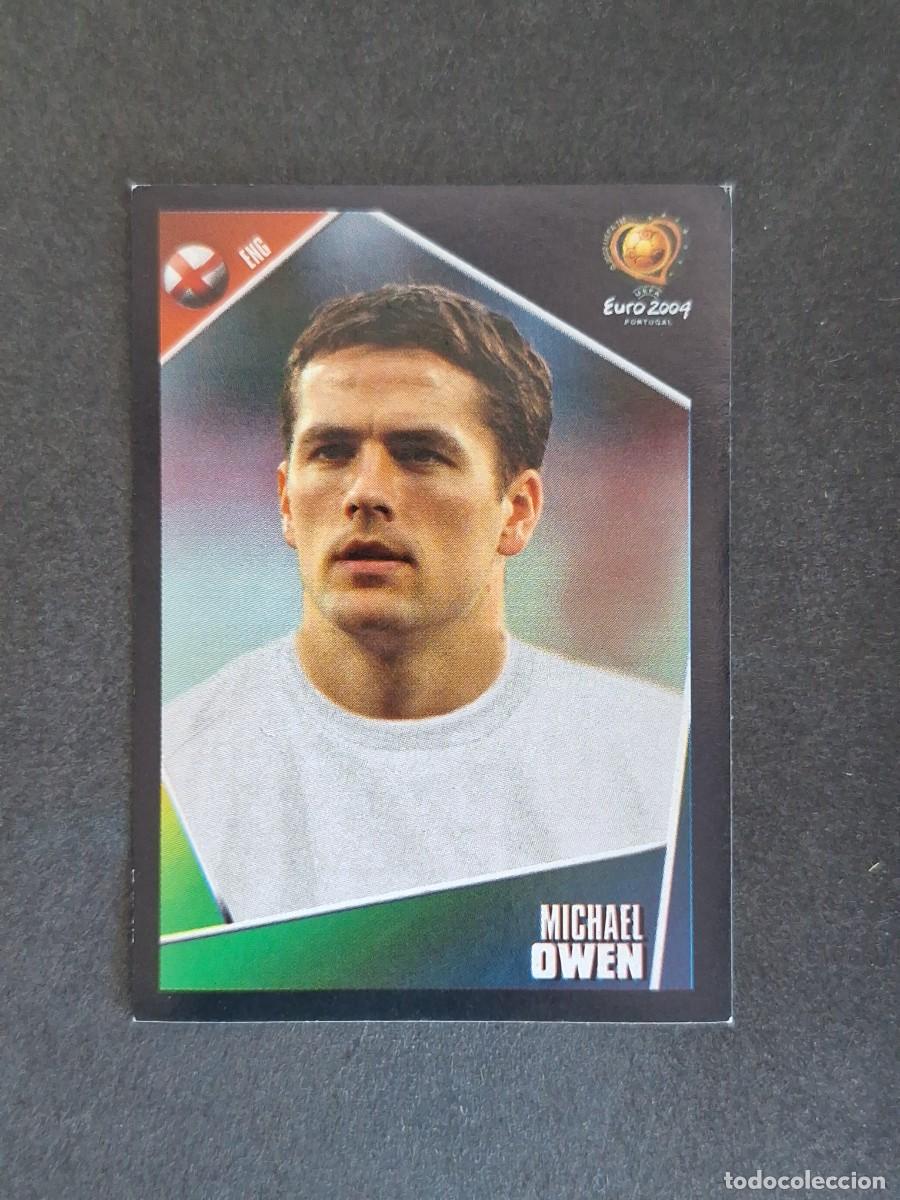 Cromos de F&uacute;tbol: L2 OWEN SELECCION INGLATERRA 130 EUROCOPA PORTUGAL 2004 PANINI NUNCA PEGADO SIN PEGAR