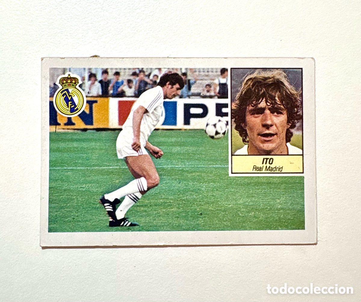 Cromos de F&uacute;tbol: ITO REAL MADRID 84 85 LIGA ESTE