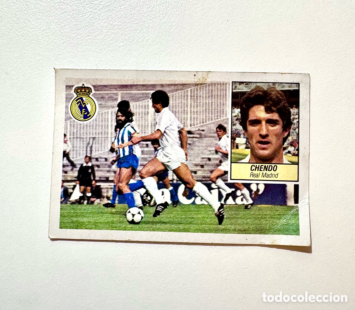 Cromos de F&uacute;tbol: CHENDO REAL MADRID LIGA ESTE 1984 1985 84 85 DESPEGADO RECUPERADO