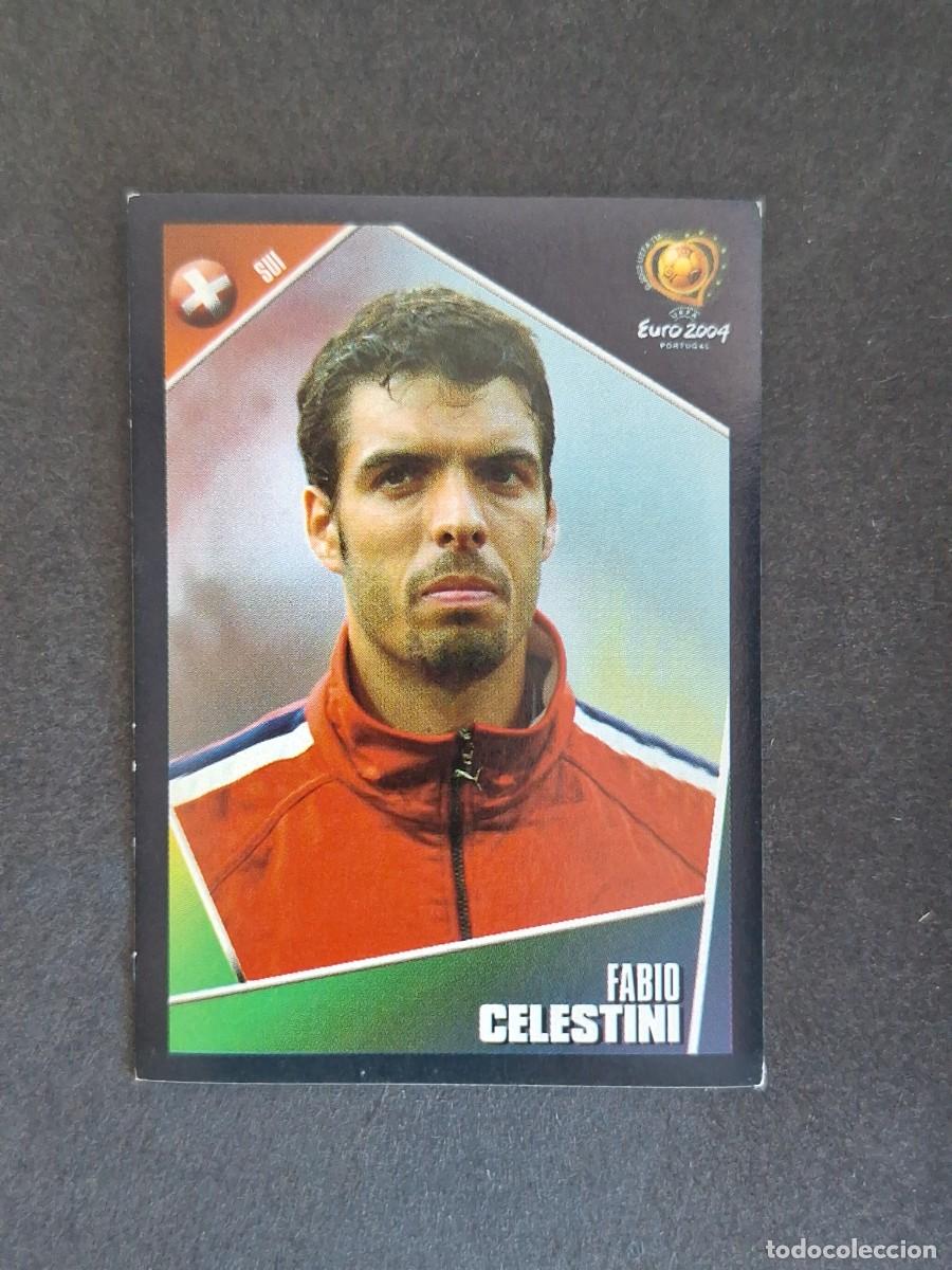 Cromos de F&uacute;tbol: L2 CELESTINI SELECCION SUIZA 146 EUROCOPA PORTUGAL 2004 PANINI NUNCA PEGADO SIN PEGAR