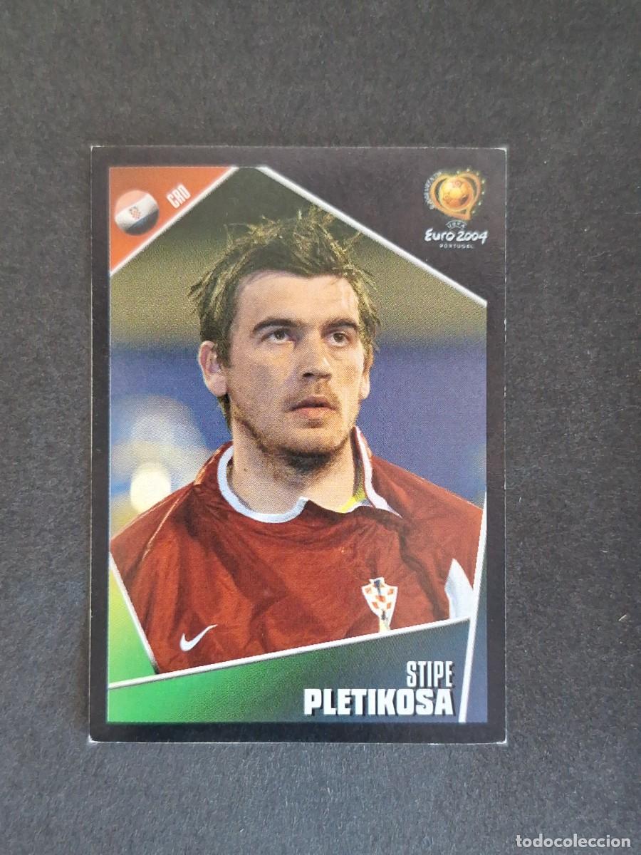 Cromos de F&uacute;tbol: L2 PLETIKOSA SELECCION CROACIA 159 EUROCOPA PORTUGAL 2004 PANINI NUNCA PEGADO SIN PEGAR