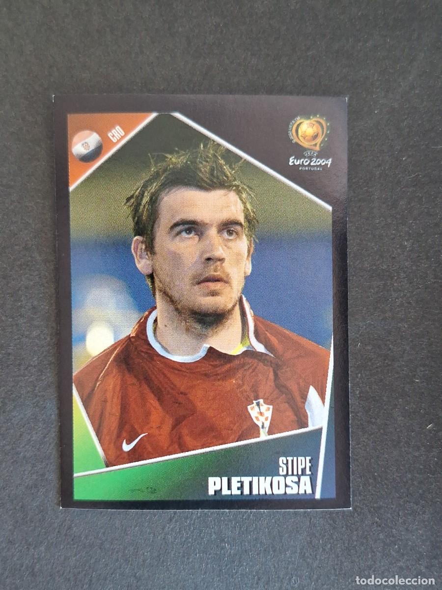 Cromos de F&uacute;tbol: L2 PLETIKOSA SELECCION CROACIA 159 EUROCOPA PORTUGAL 2004 PANINI NUNCA PEGADO SIN PEGAR