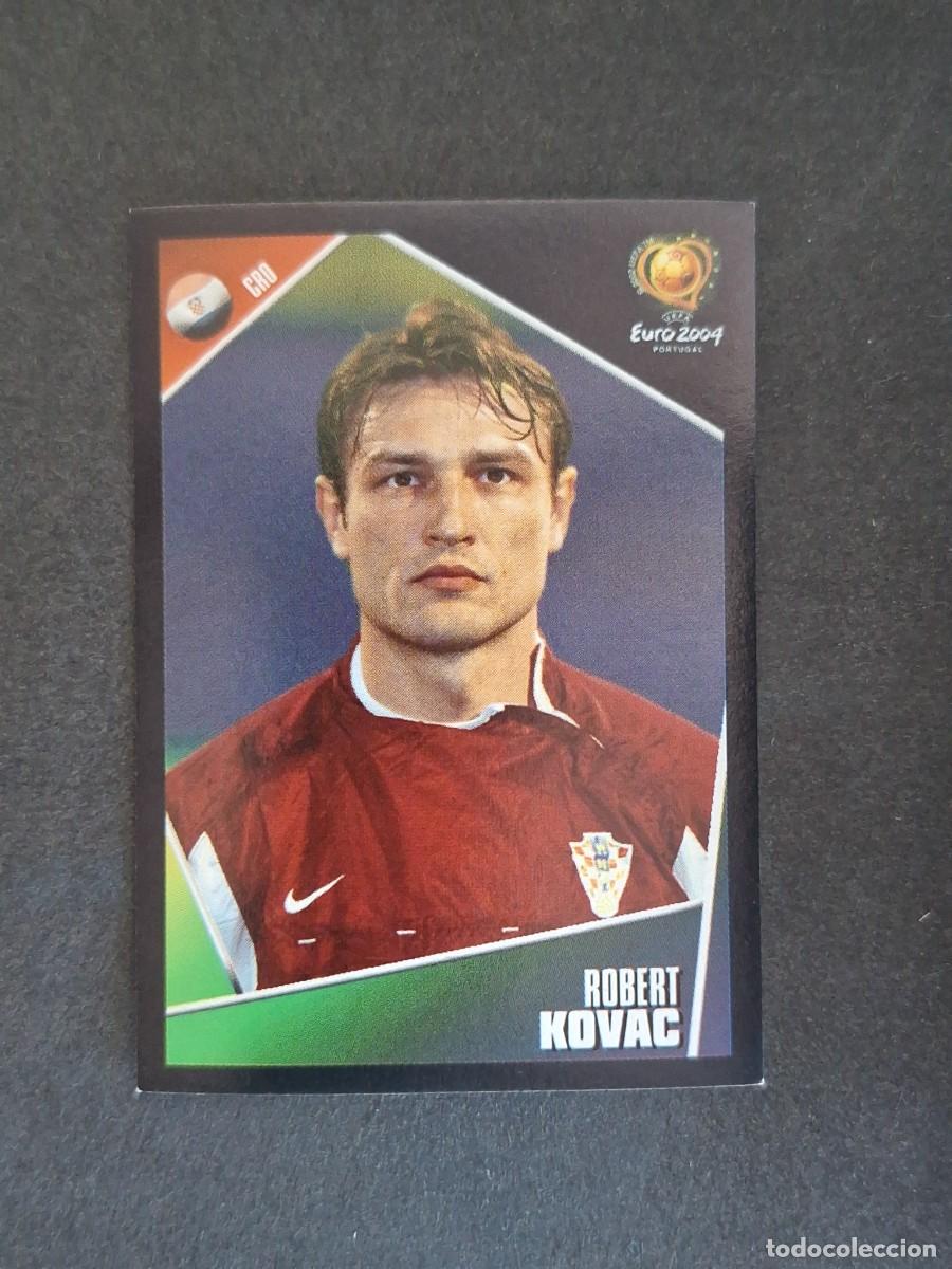 Cromos de F&uacute;tbol: L2 KOVAC SELECCION CROACIA 160 EUROCOPA PORTUGAL 2004 PANINI NUNCA PEGADO SIN PEGAR
