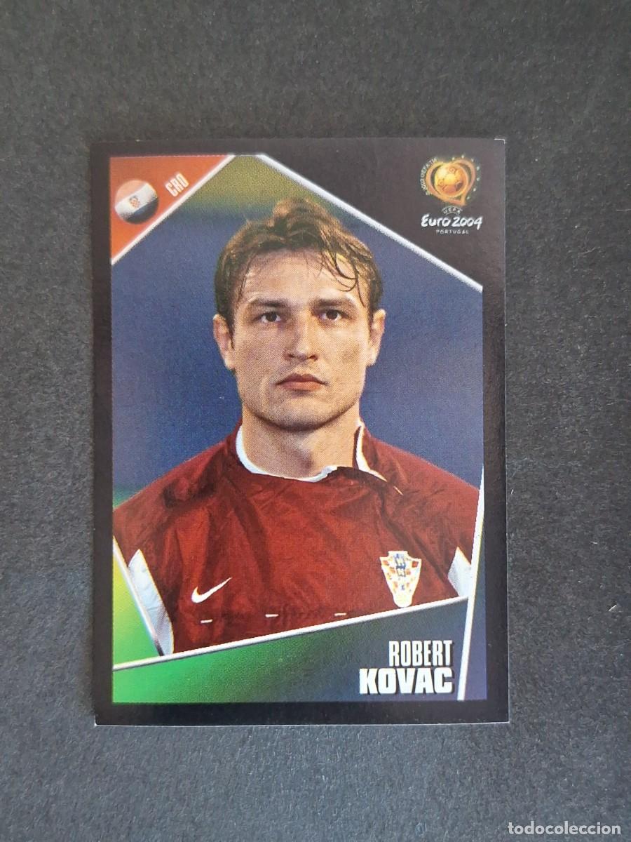 Cromos de F&uacute;tbol: L2 KOVAC SELECCION CROACIA 160 EUROCOPA PORTUGAL 2004 PANINI NUNCA PEGADO SIN PEGAR