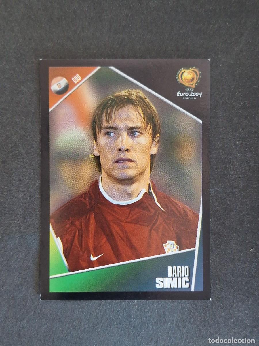 Cromos de F&uacute;tbol: L2 SIMIC SELECCION CROACIA 161 EUROCOPA PORTUGAL 2004 PANINI NUNCA PEGADO SIN PEGAR