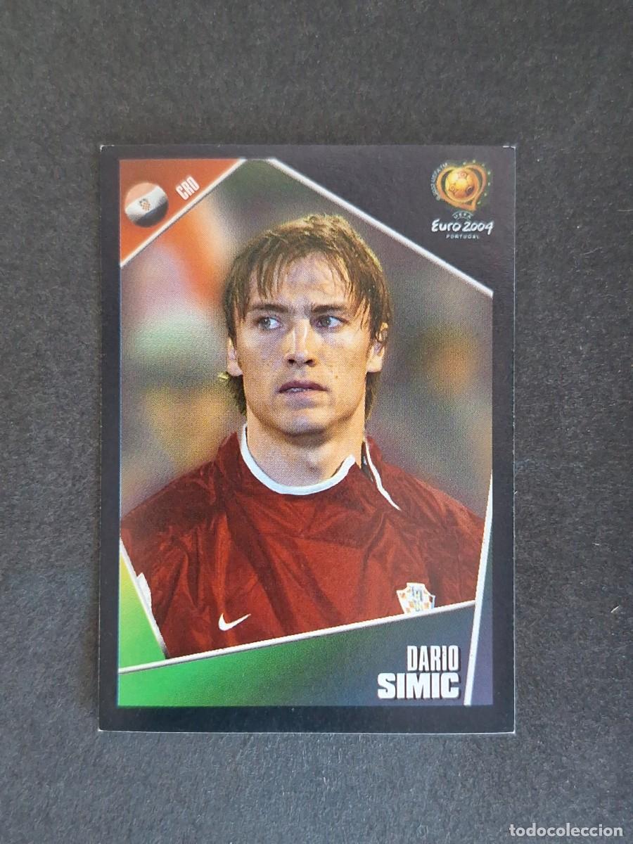 Cromos de F&uacute;tbol: L2 SIMIC SELECCION CROACIA 161 EUROCOPA PORTUGAL 2004 PANINI NUNCA PEGADO SIN PEGAR