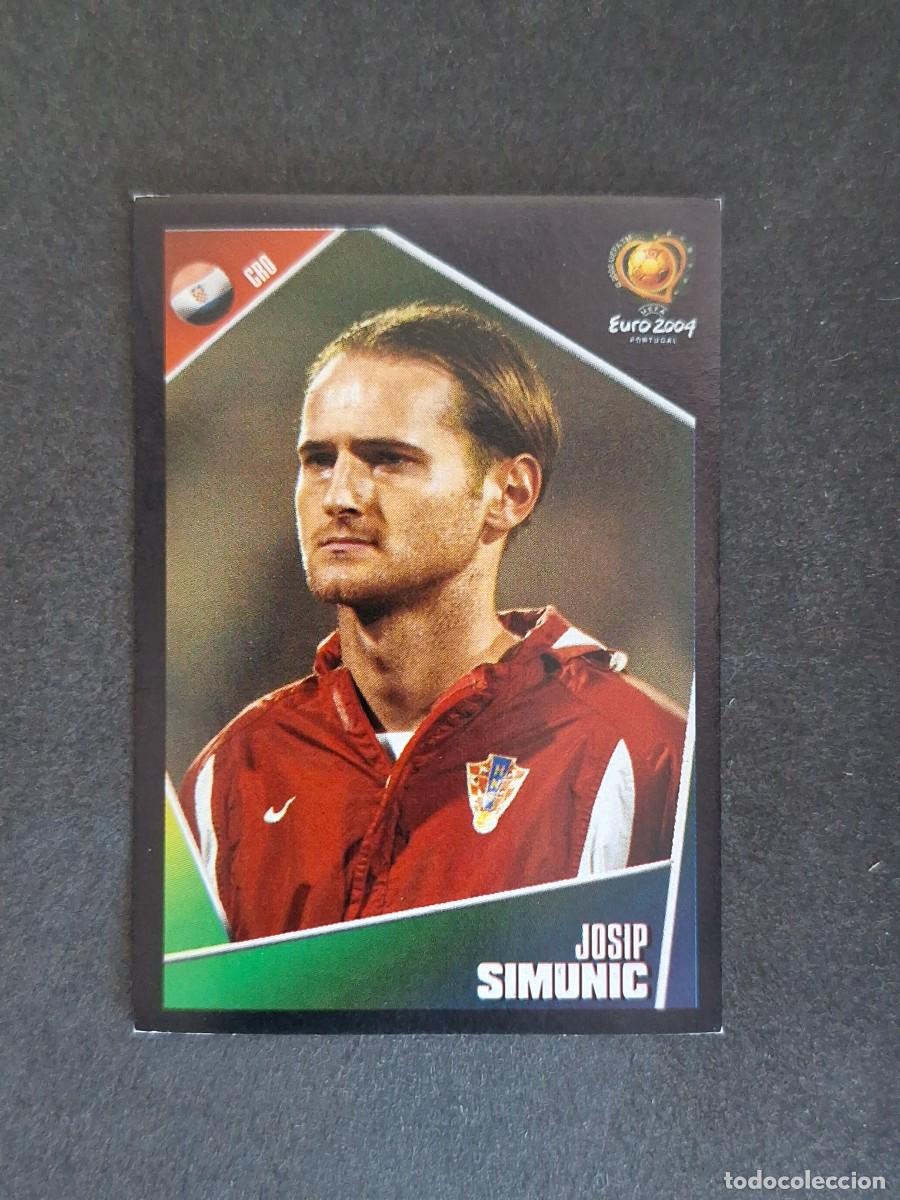 Football Stickers: L2 SIMUNIC SELECCION CROACIA 162 EUROCOPA PORTUGAL 2004 PANINI NUNCA PEGADO SIN PEGAR