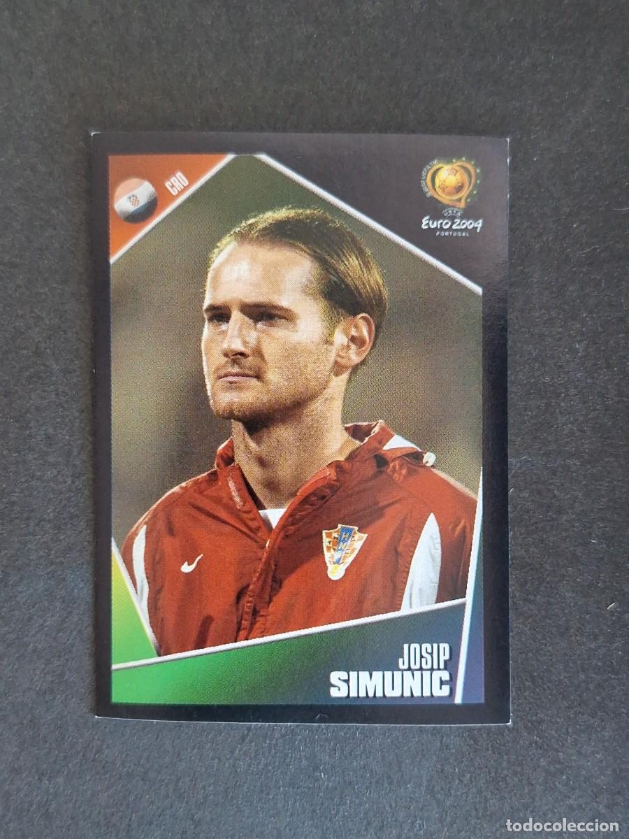 Football Stickers: L2 SIMUNIC SELECCION CROACIA 162 EUROCOPA PORTUGAL 2004 PANINI NUNCA PEGADO SIN PEGAR
