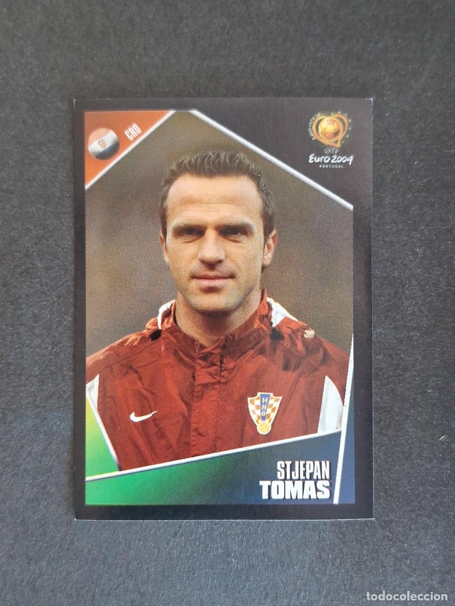 Football Stickers: L2 TOMAS SELECCION CROACIA 163 EUROCOPA PORTUGAL 2004 PANINI NUNCA PEGADO SIN PEGAR