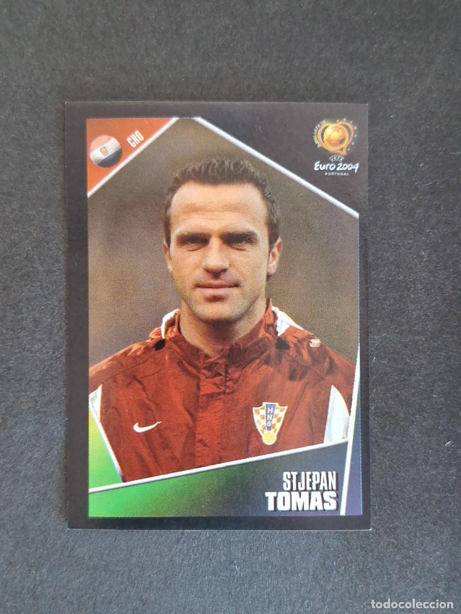 Football Stickers: L2 TOMAS SELECCION CROACIA 163 EUROCOPA PORTUGAL 2004 PANINI NUNCA PEGADO SIN PEGAR