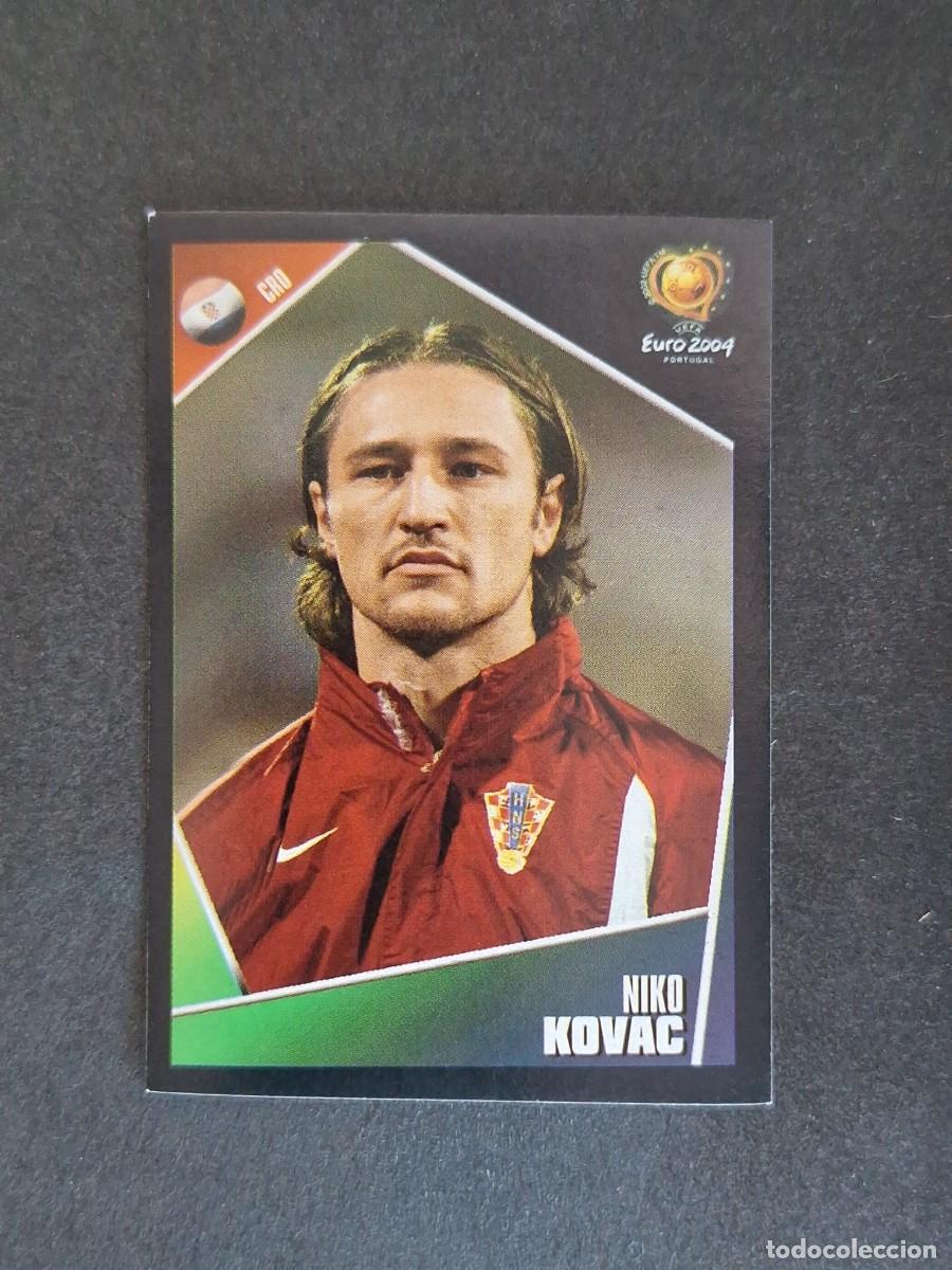 Cromos de F&uacute;tbol: L2 KOVAC SELECCION CROACIA 166 EUROCOPA PORTUGAL 2004 PANINI NUNCA PEGADO SIN PEGAR