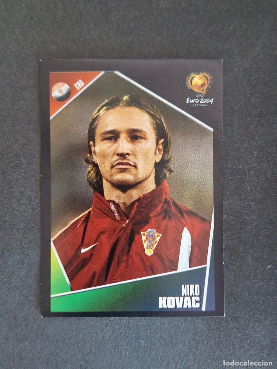 Cromos de F&uacute;tbol: L2 KOVAC SELECCION CROACIA 166 EUROCOPA PORTUGAL 2004 PANINI NUNCA PEGADO SIN PEGAR