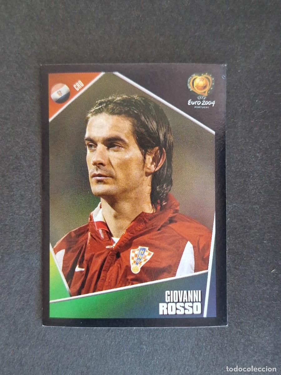 Cromos de F&uacute;tbol: L2 ROSSO SELECCION CROACIA 167 EUROCOPA PORTUGAL 2004 PANINI NUNCA PEGADO SIN PEGAR