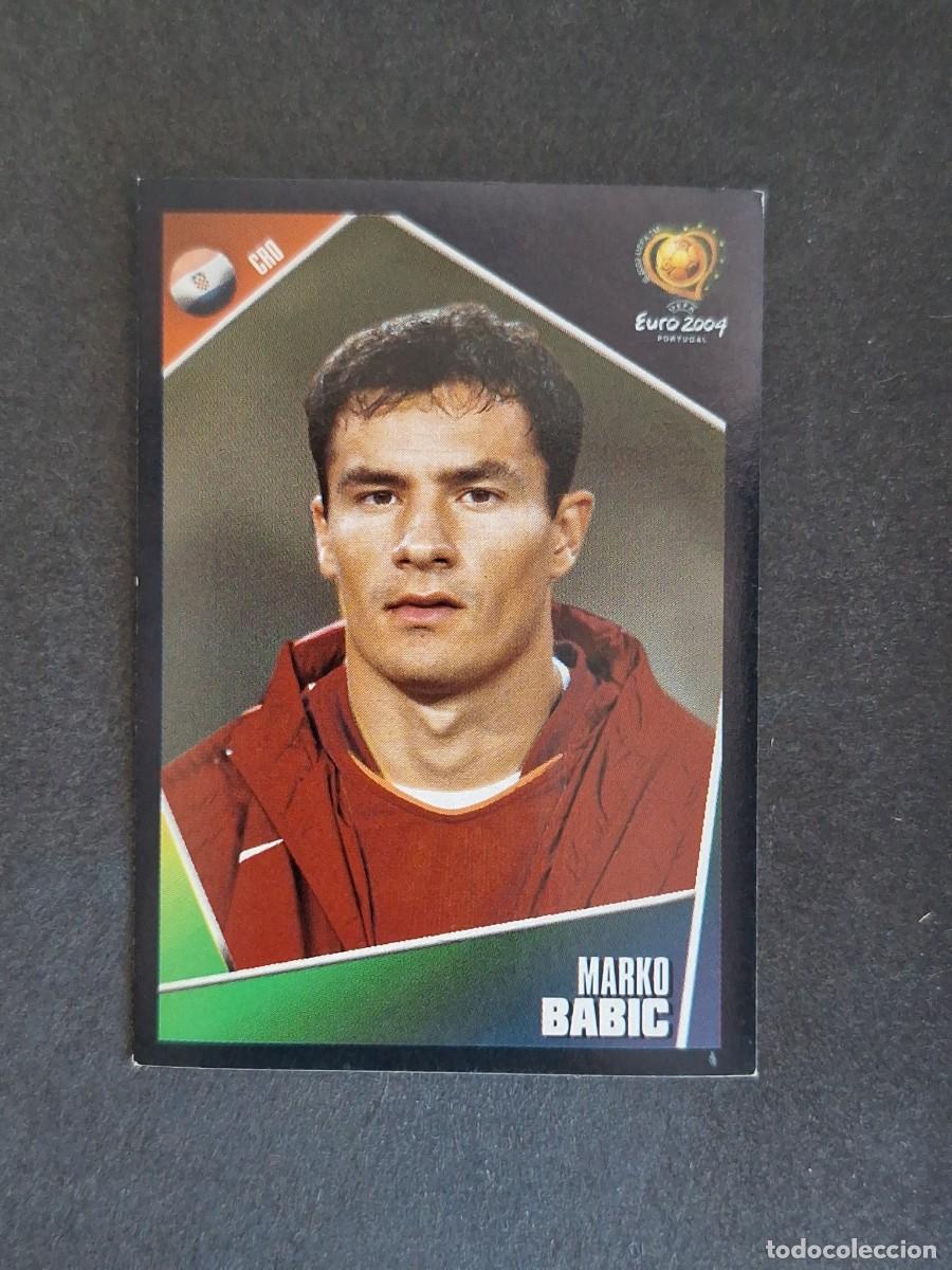 Cromos de F&uacute;tbol: L2 BABIC SELECCION CROACIA 171 EUROCOPA PORTUGAL 2004 PANINI NUNCA PEGADO SIN PEGAR