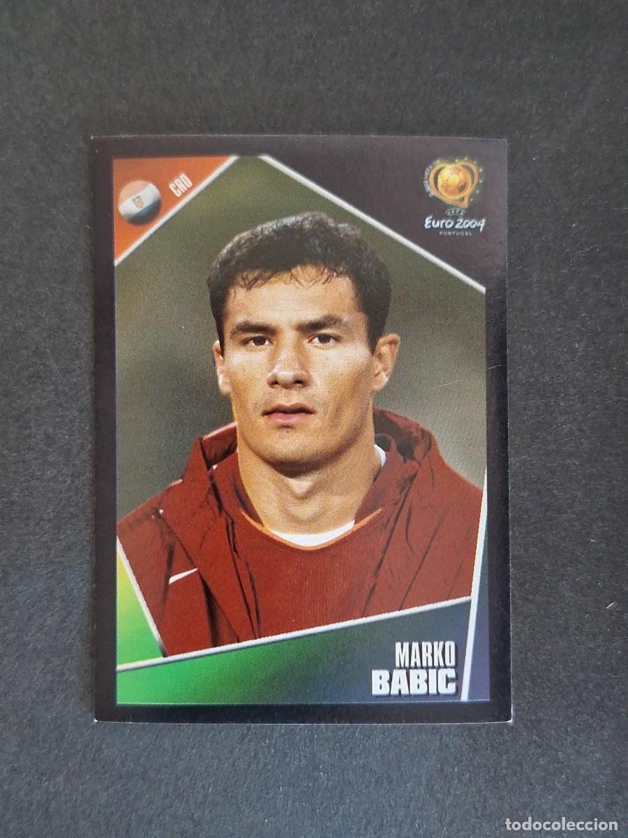 Cromos de F&uacute;tbol: L2 BABIC SELECCION CROACIA 171 EUROCOPA PORTUGAL 2004 PANINI NUNCA PEGADO SIN PEGAR