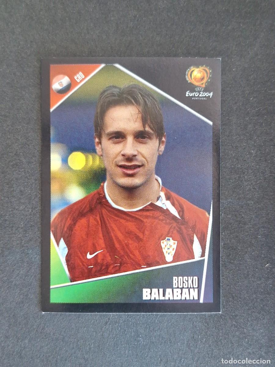 Cromos de F&uacute;tbol: L2 BALABAN SELECCION CROACIA 175 EUROCOPA PORTUGAL 2004 PANINI NUNCA PEGADO SIN PEGAR