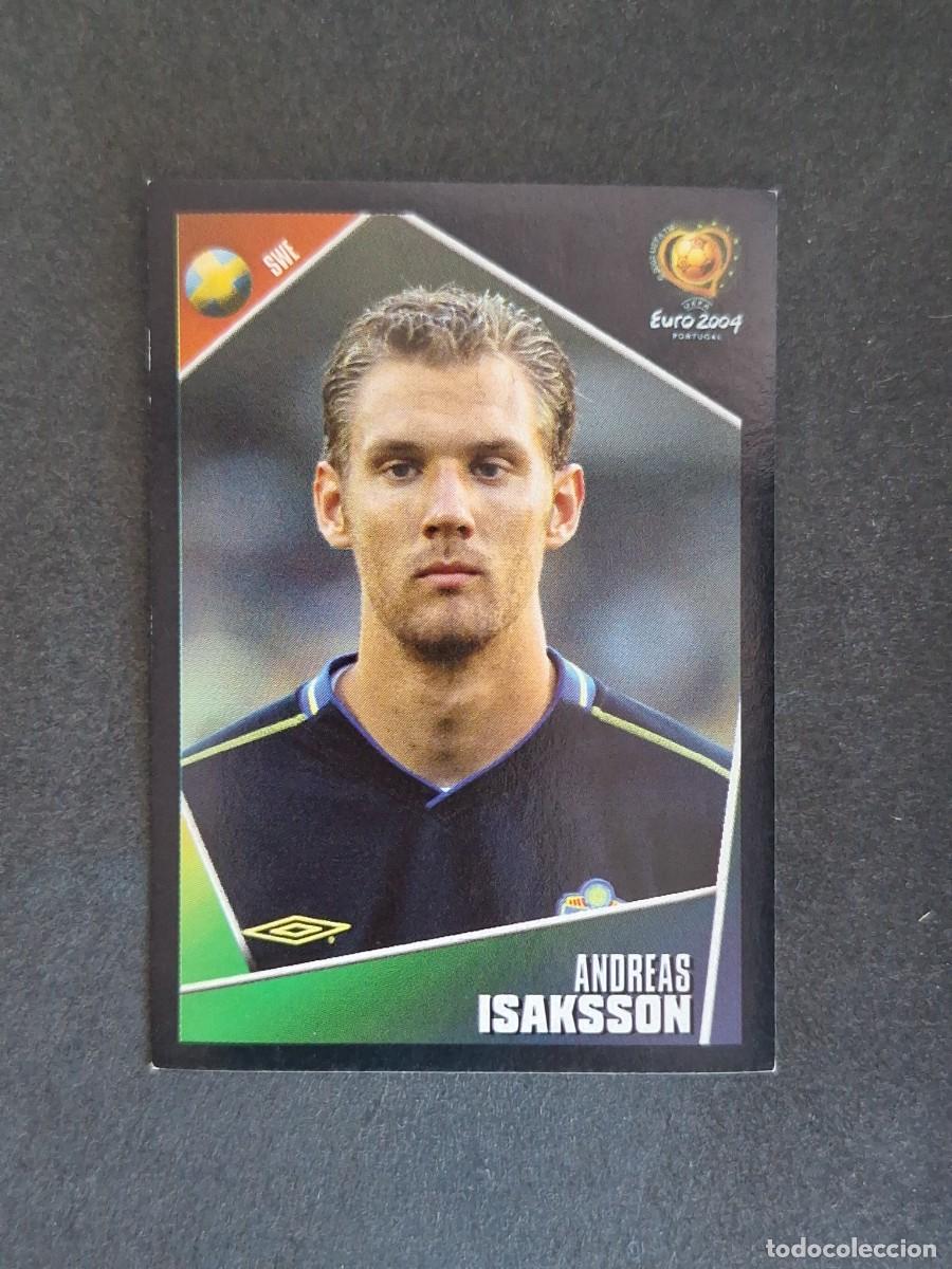 Cromos de F&uacute;tbol: L2 ISAKSSON SELECCION SUECIA 180 EUROCOPA PORTUGAL 2004 PANINI NUNCA PEGADO SIN PEGAR