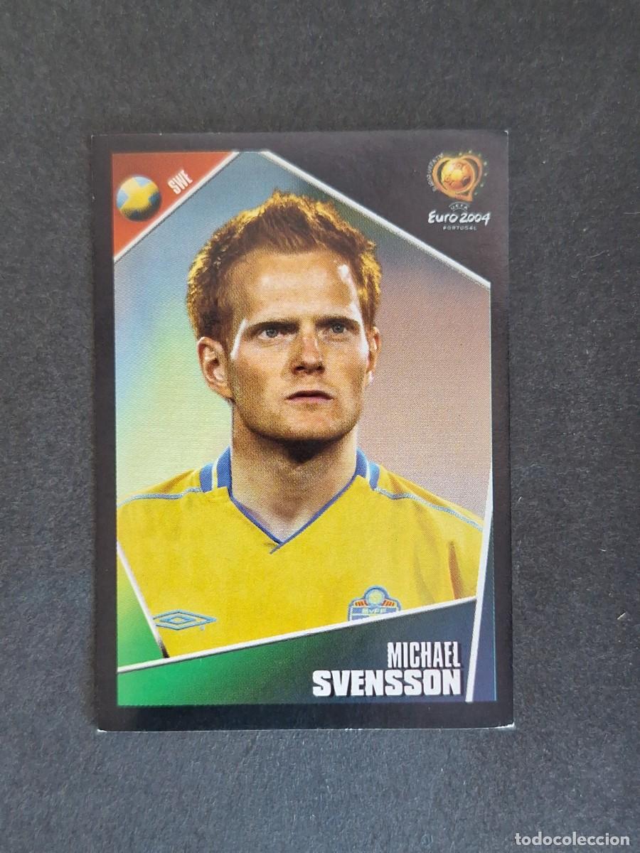 Cromos de F&uacute;tbol: L2 SVENSSON SELECCION SUECIA 183 EUROCOPA PORTUGAL 2004 PANINI NUNCA PEGADO SIN PEGAR