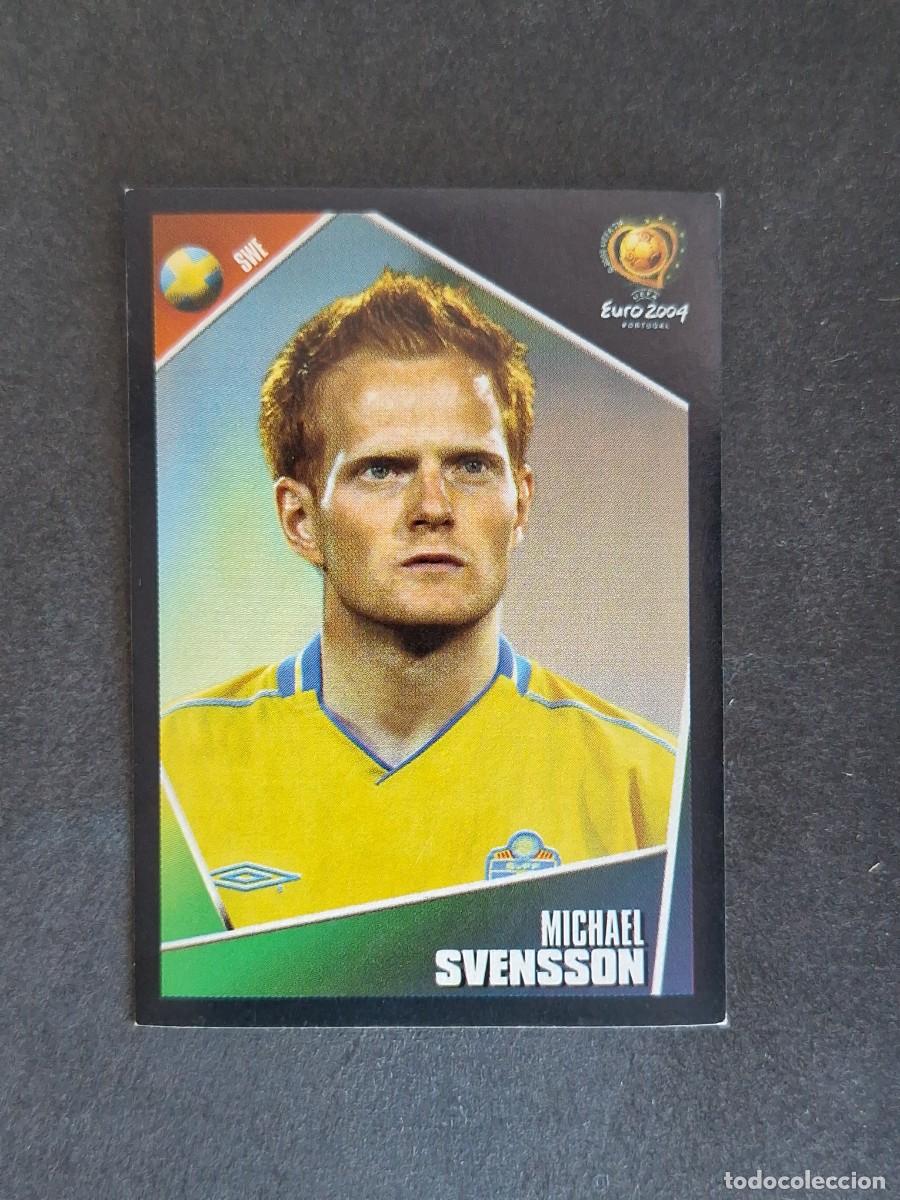 Cromos de F&uacute;tbol: L2 SVENSSON SELECCION SUECIA 183 EUROCOPA PORTUGAL 2004 PANINI NUNCA PEGADO SIN PEGAR