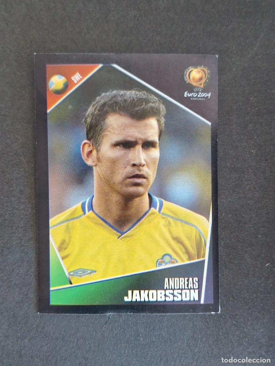 Cromos de F&uacute;tbol: L2 JAKOBSSON SELECCION SUECIA 184 EUROCOPA PORTUGAL 2004 PANINI NUNCA PEGADO SIN PEGAR