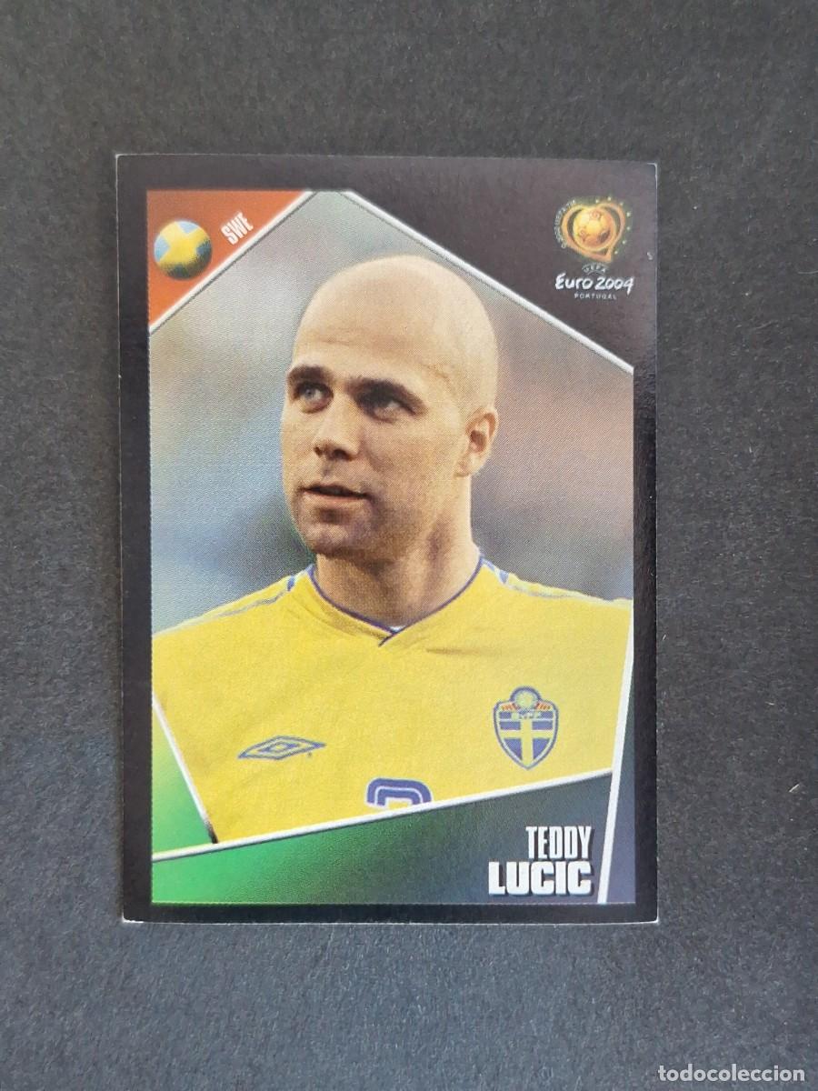 Cromos de F&uacute;tbol: L2 LUCIC SELECCION SUECIA 185 EUROCOPA PORTUGAL 2004 PANINI NUNCA PEGADO SIN PEGAR