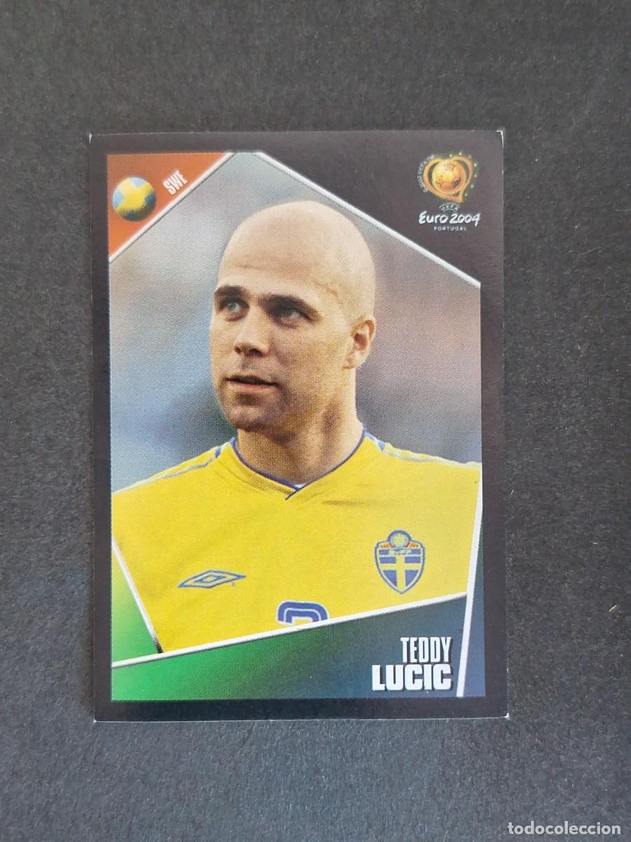 Cromos de F&uacute;tbol: L2 LUCIC SELECCION SUECIA 185 EUROCOPA PORTUGAL 2004 PANINI NUNCA PEGADO SIN PEGAR
