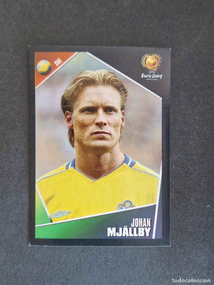 Cromos de F&uacute;tbol: L2 MJ&Auml;LLBY SELECCION SUECIA 186 EUROCOPA PORTUGAL 2004 PANINI NUNCA PEGADO SIN PEGAR