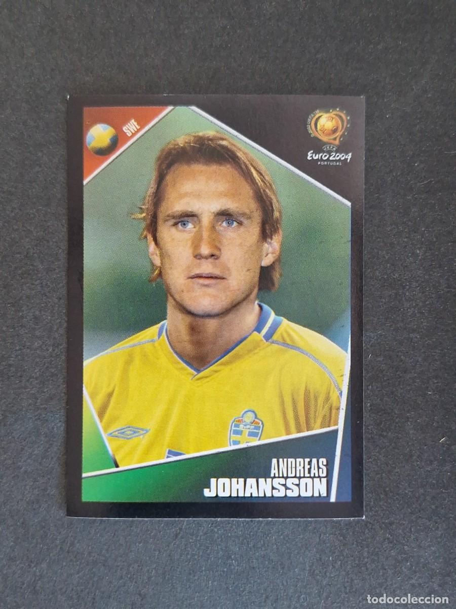 Cromos de F&uacute;tbol: L2 JOHANSSON SELECCION SUECIA 187 EUROCOPA PORTUGAL 2004 PANINI NUNCA PEGADO SIN PEGAR